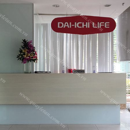 Quầy Lễ Tân Thấp Giá Rẻ QLTT M11